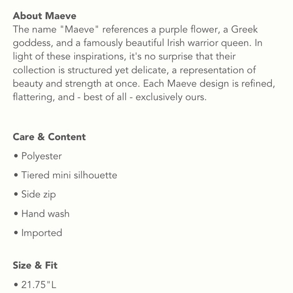 Anthropologie Maeve Tiered Tulle Mini Skirt NWT 6 - Picture 11 of 11